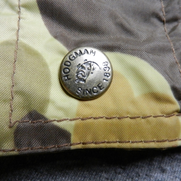 VINTAGE Hodgman Wading Jacket Size XL Duck Frog Camo Nylon Fishing Lakestream - Picture 7 of 16